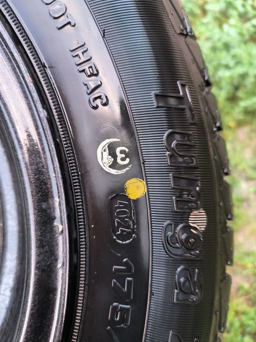 Шины с дисками 165/70/13 и 175/70/13