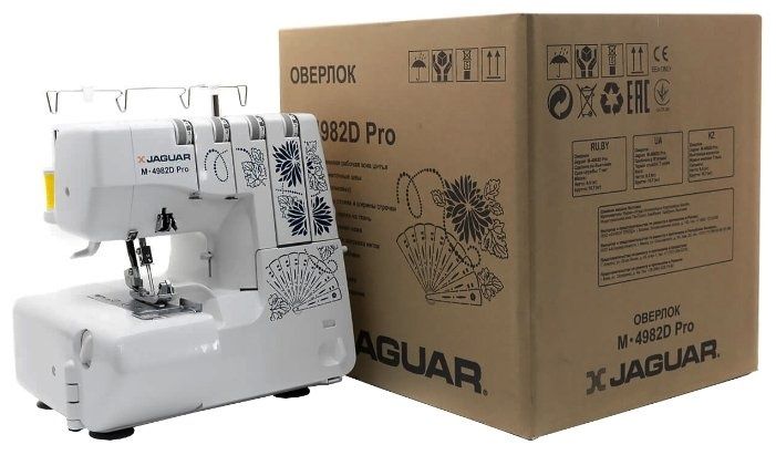 Запечатанный оверлок jaguar m-4982D pro