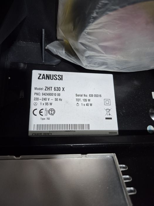 Hota Zanussi, produs nou