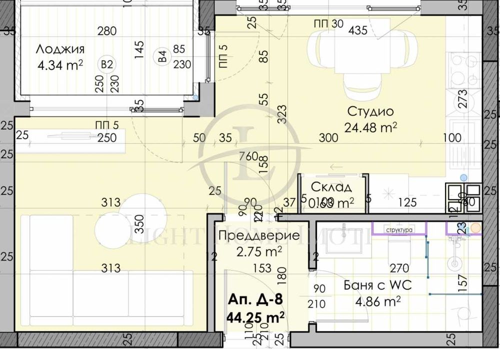 Реф. 4091 Едностаен Апартамент / Остромила