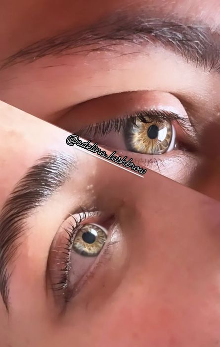 Ламинирование ресниц и бровей
