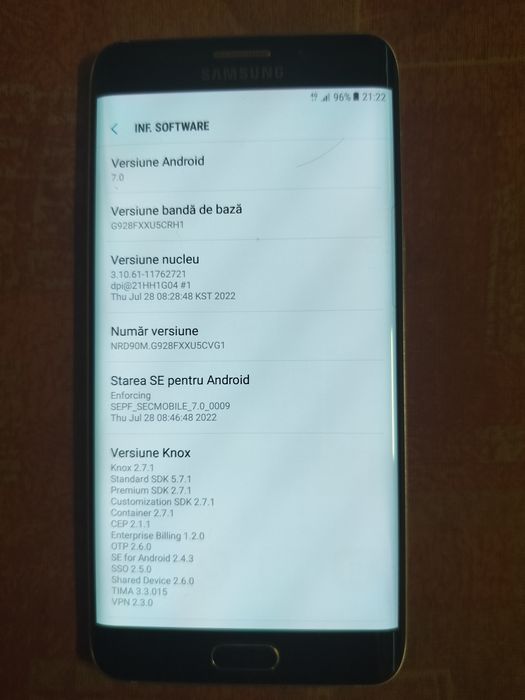 Samsung s6 edge + ( de colectie)