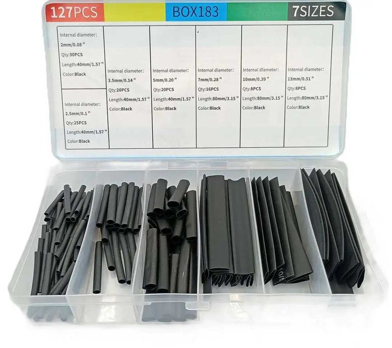 Комплект термосвиваем шлаух 127 броя