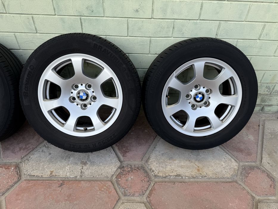 134 стиль диски на летней резине на бмв е34,е60