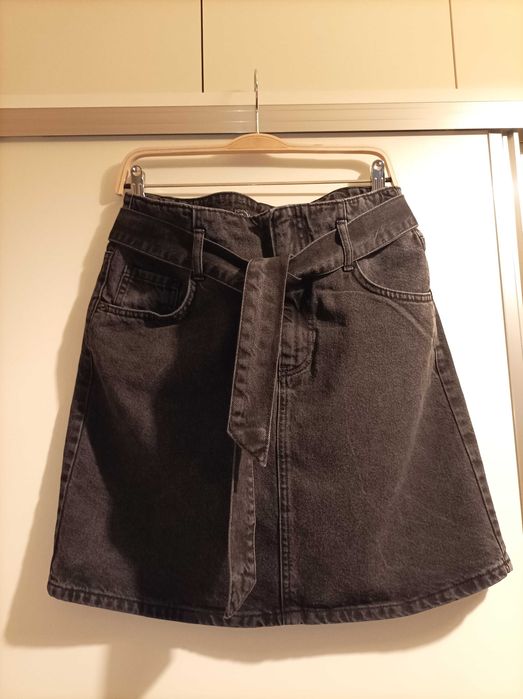 Fusta  LCW Jeans, mar.40, negru "spalacit"