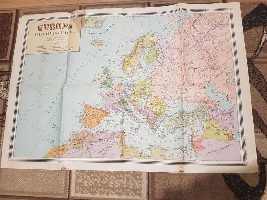 Harti vechi  (Germane, RPR RSR)