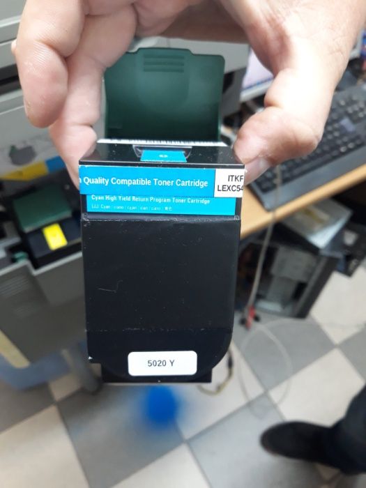 тонер касета цветна за лазерни принтери LEXMARK