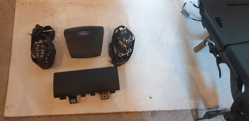 Plansa bord Ford S-Max airbag volan, pasager, centuri fata.