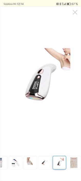 Epilator laser blitz automat ecran lcd