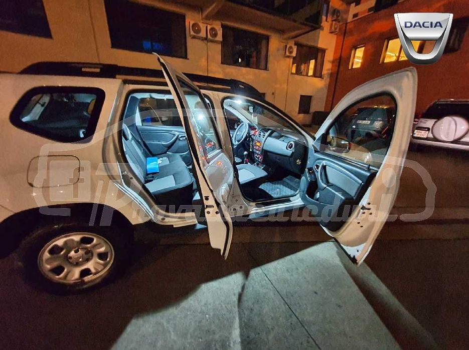 Pachet becuri led leduri pentru iluminare interior Dacia Duster 1 2 3