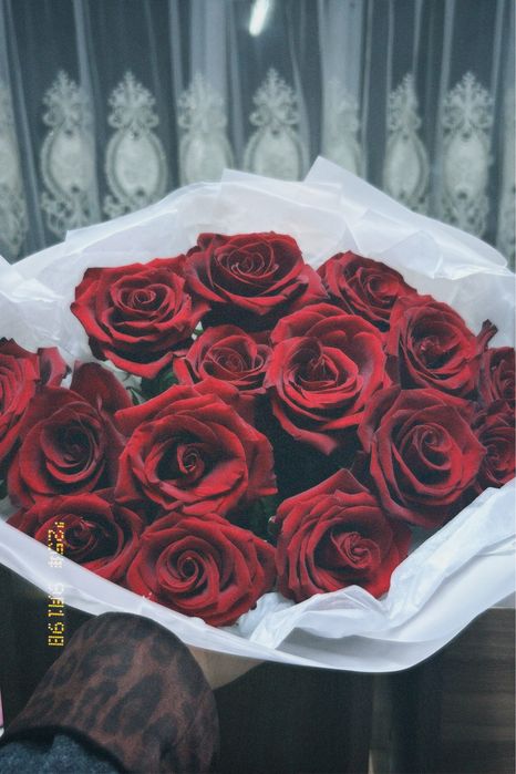 Цветы 15 шт метровый