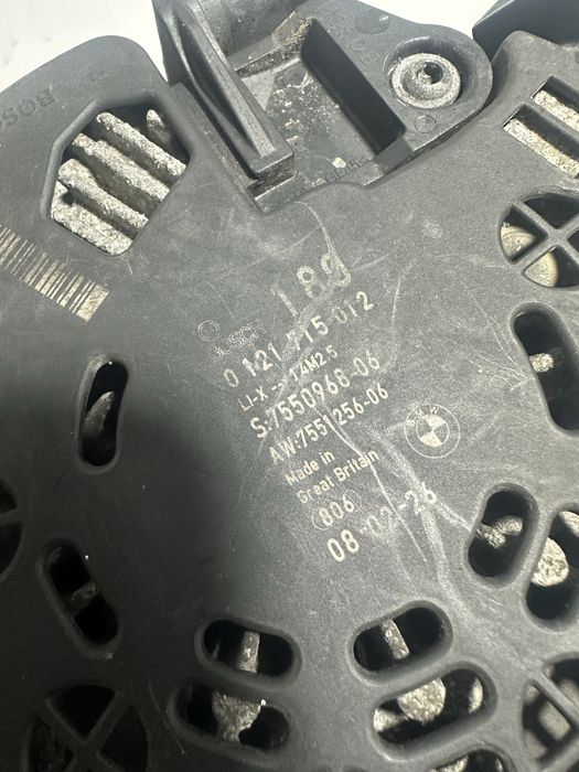 Alternator BMW Seria 5 E60 E61 525i 530i 528 N52 N53 3.0 benzina 2.5