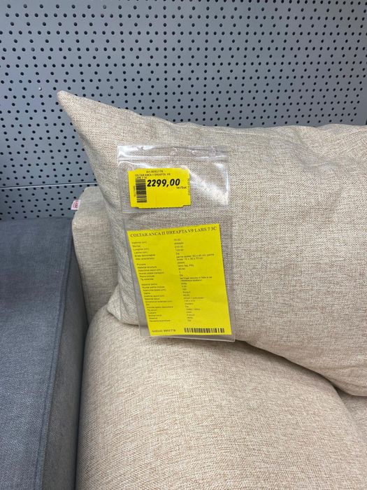 Vând colțar nou achiziționat