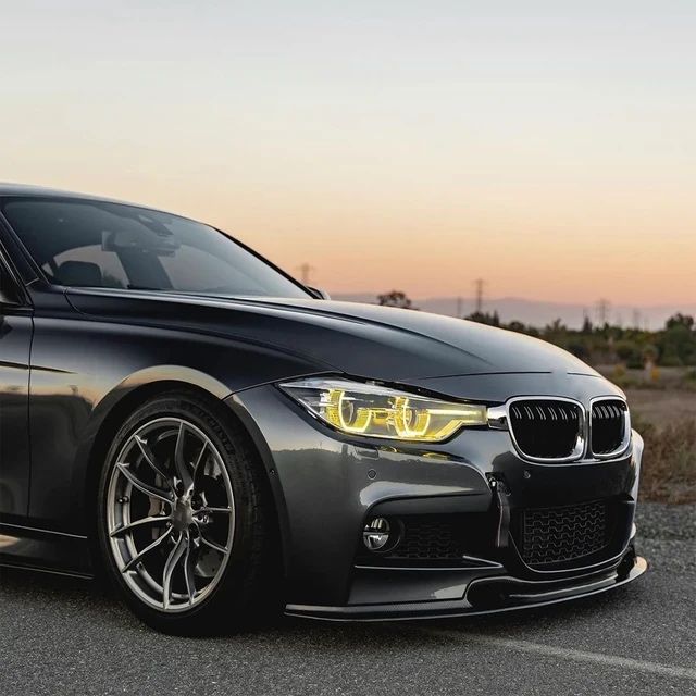 BMW F30 F31 F34 yellow DRL Ф30 Ф31 Ф34 оранжево жълт крушки angle eyes