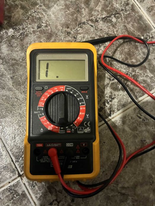 Дигитален мултицет Powerfix PDM 250 A2 (Мултиметър)