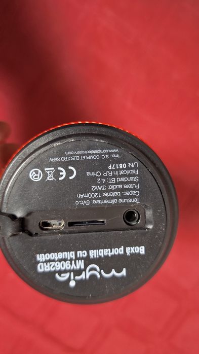 Boxă Bluetooth myria+încărcător