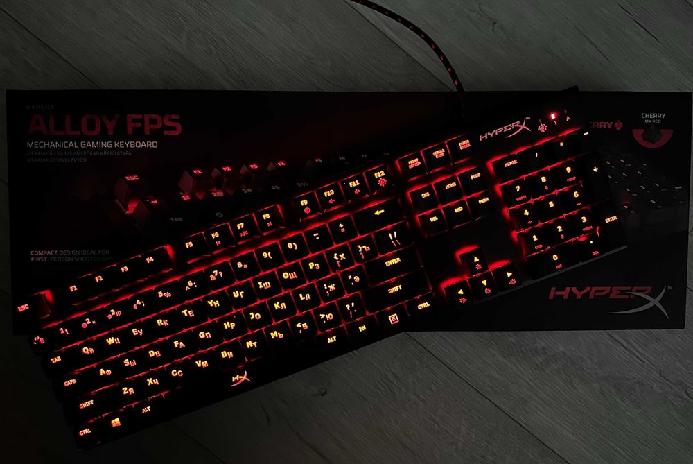 Клавиатура игровая HyperX Alloy FPS