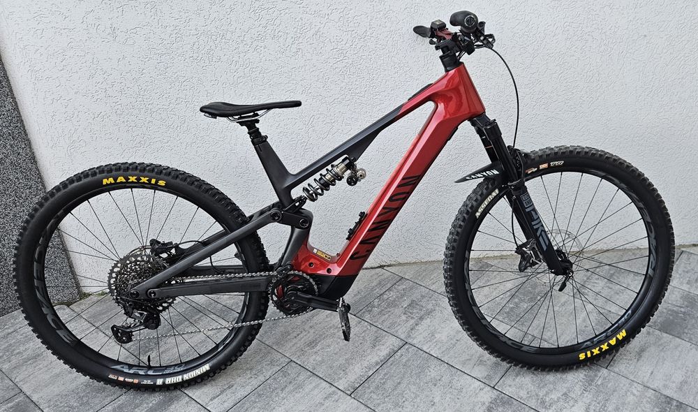 Canyon Bicicleta electrica Carbon full suspension ext storia XL 29