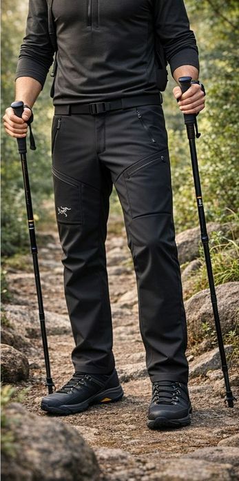 Arcteryx (Канада) - мужские штаны  из материала софтшелл