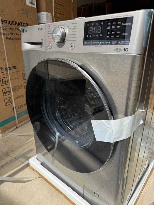 Стиральная машина LG 8 кг F2V5PS2S AI DD Inverter Steam ThinQ™