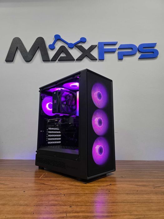 Чисто нов! RTX 5060TI 8GB,Ryzen 7 5700X, 16GB RAM. Геймърски компютър!