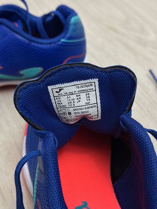 Сороконожки Футзалки Оригинал Joma Размер 31