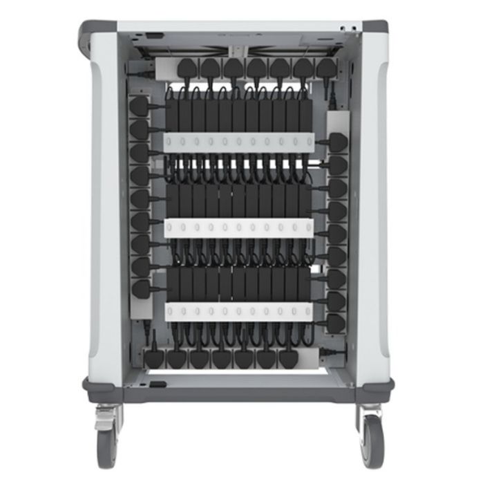 Carucior /Dulap statie de incarcare pentru 33 dispozitive IT mobile