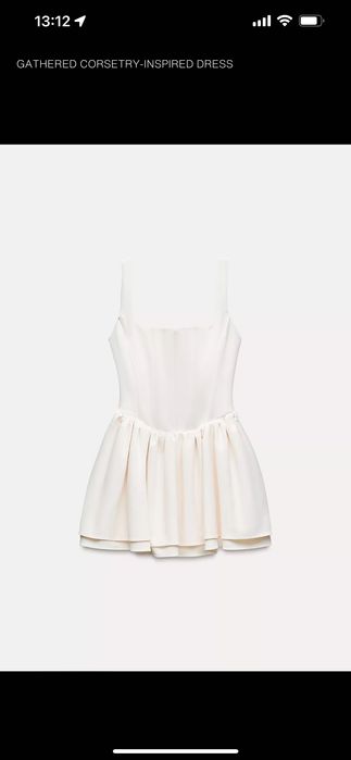 Рокля тип корсет Zara