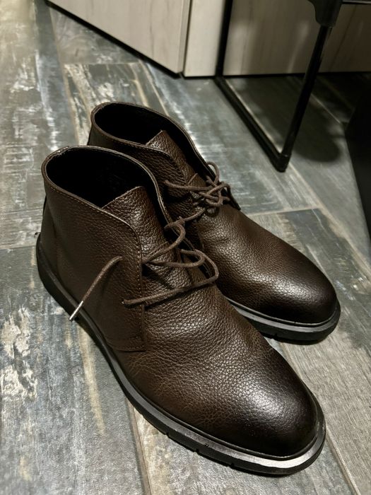 Мъжки боти от естествена кожа 44 номер