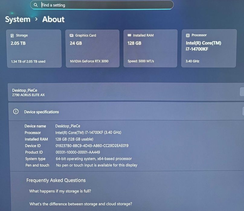 PC AI/Gaming/Sau orice altceva