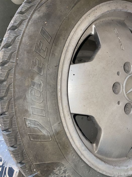 Резина от мерса с дисквми оригинал