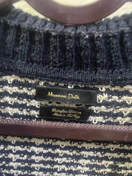 Вязанное поло Massimo Dutti