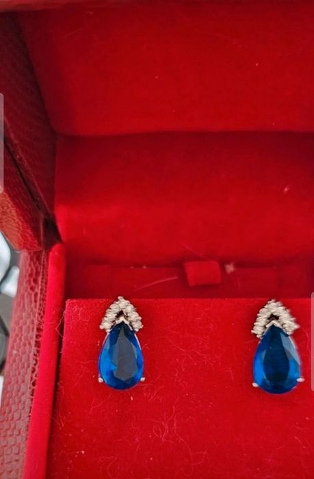 Cercei damă noi finuți din argint stantati 925