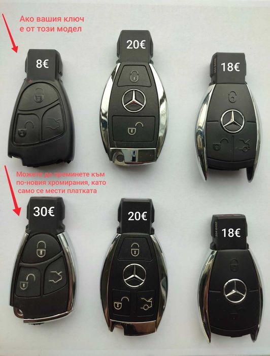 AMG емблеми за решетка на Мерцедес Mercedes  - 5 модела
