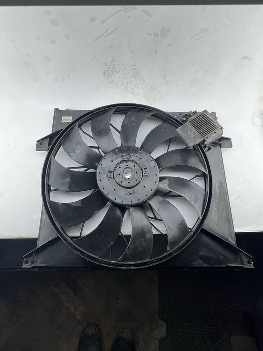 Electroventilator GMV Mercedes-Benz ML W163 Ventilator electric răcire radiator A1635000293  TEMIC885003237 ventilator