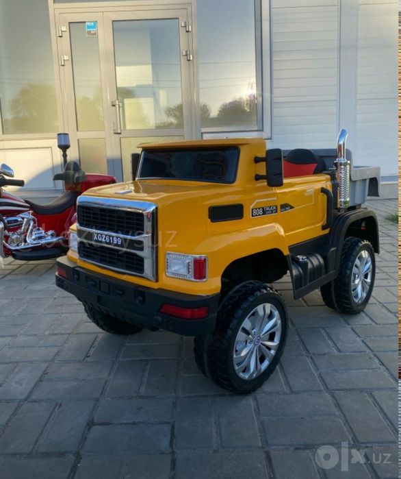 Детский грузовик самосвал 4x4 12V Bluetooth EVA колёса с пультом