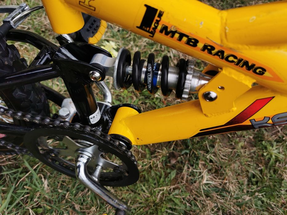 Bicicleta pentru copii full suspention MBT Racing