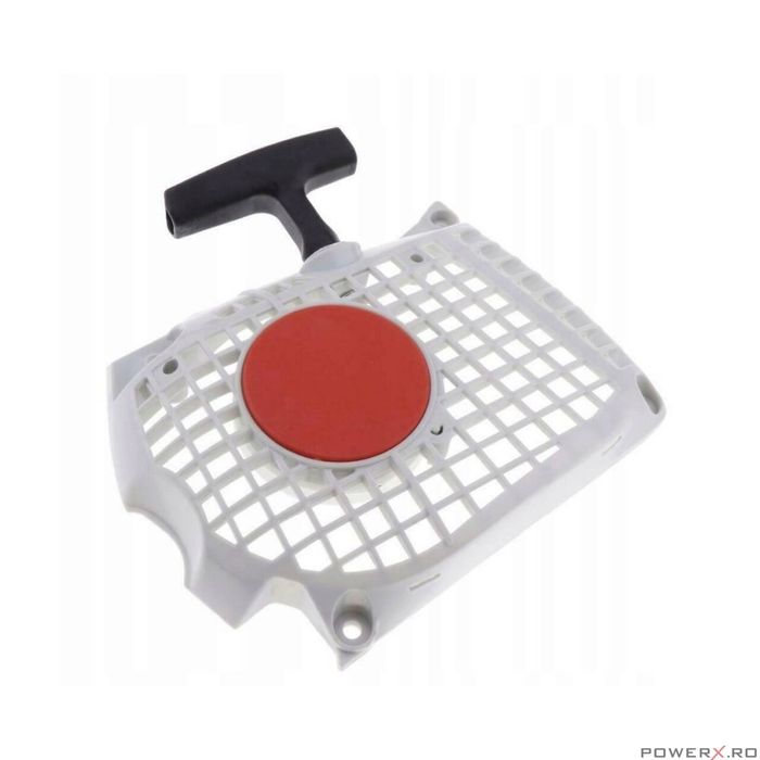 Capac pornire motofierastrau, demaror complet drujba Stihl MS 271,