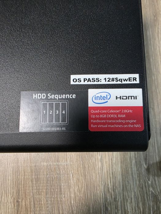 QNAP TS-451+ 8TB (4x2Tb)