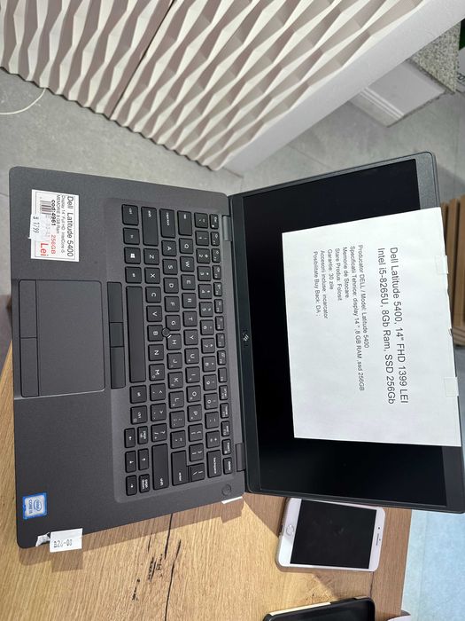 Dell Latitude 5400, 14" FHD, Intel Core i5-8265U