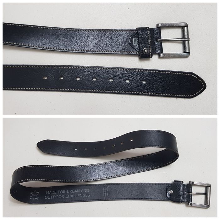 Curea CHAMEL Active, centura reglabilă din piele naturală, max 105 cm