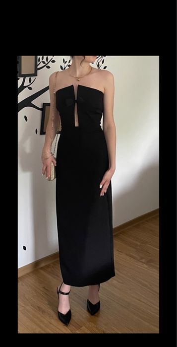 Rochie neagră de seară