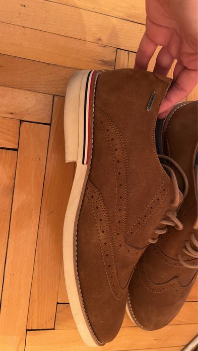 Мъжки велурени обувки #Pepe Jeans