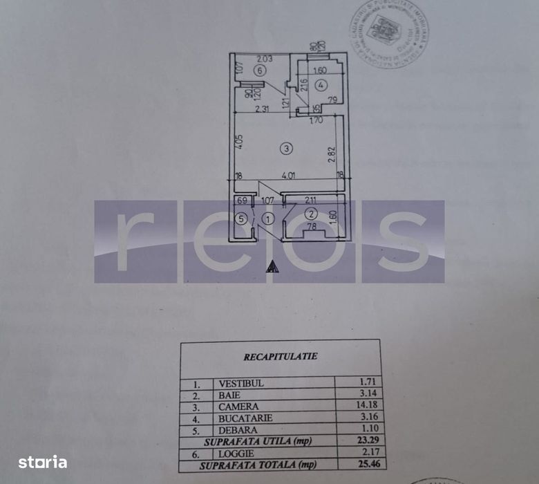 Vanzare Garsoniera 26Mp Metrou Dristor Bloc 1985 Mobilata