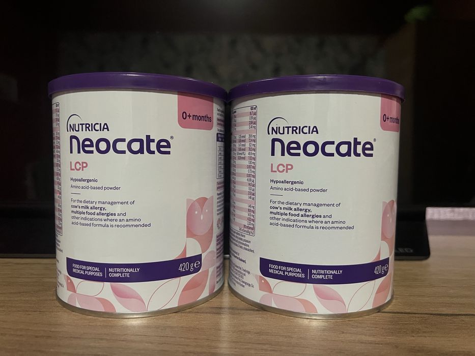 Neocate Junior , Vanilie , Capsuni x4 sigilate