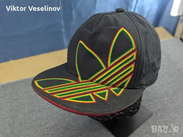 Adidas Rasta Шапка с Козирка Размер Размер Размер M Snapbag Trefoil