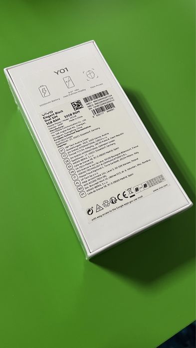 Vivo Y01, nou, sigilat, garantie 2 ani, 3GB RAM, 32GB, 4G,Black