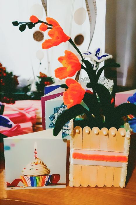 Flori din sarma plusata,lucrate e manual!