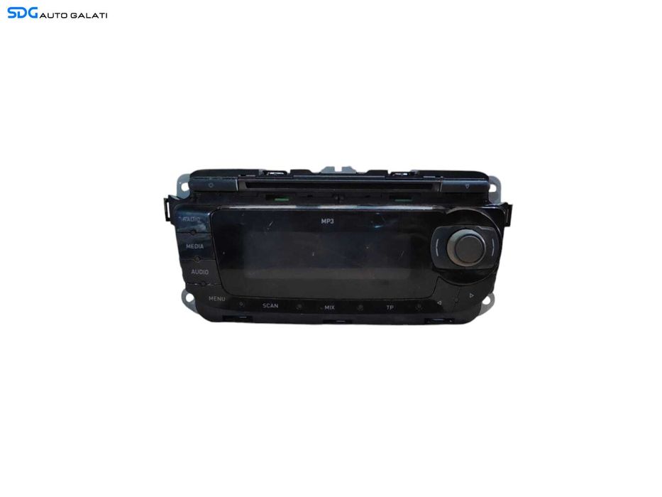 Unitate Radio CD Player Blaupunkt Seat Leon 1P Facelift FL 2008 - 2013 Cod 1P0035153B [L5632]