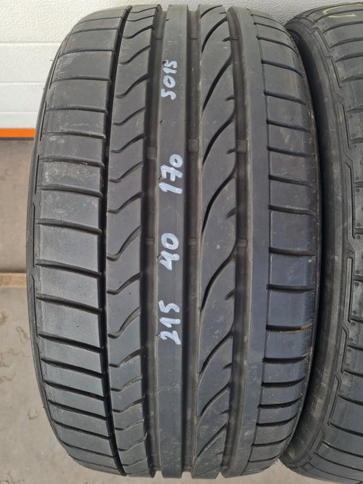 Летни гуми 2 броя BRIDGESTONE Potenza RE050A 215 40 R17 дот 5015